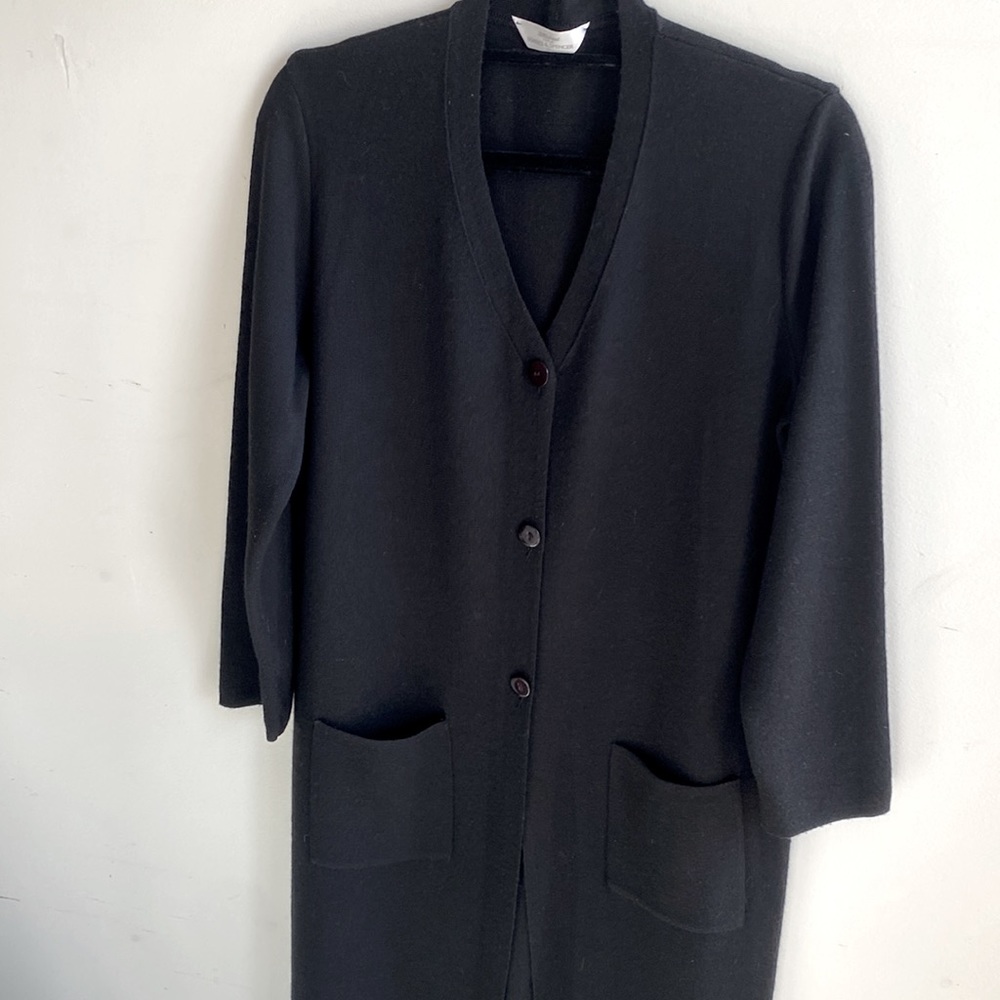 Made in Italy/ wool blend sweater coat